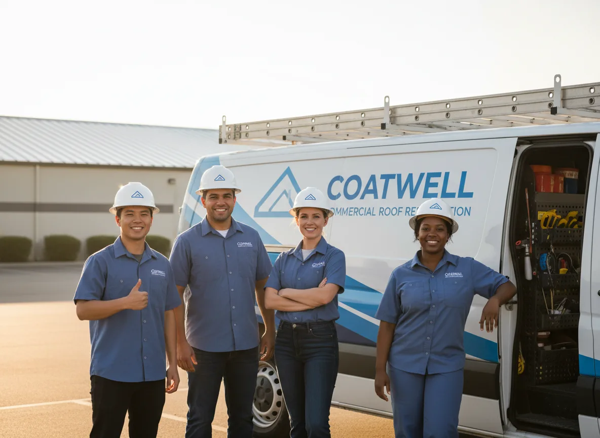 Commercial roof coating company in Barney, ND